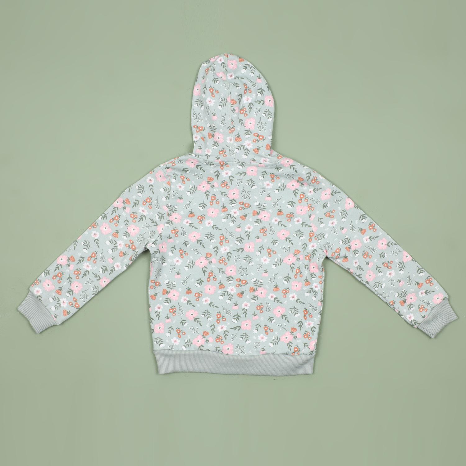 Boys/Girls fleece SweatShirt Jacket - Sea Green